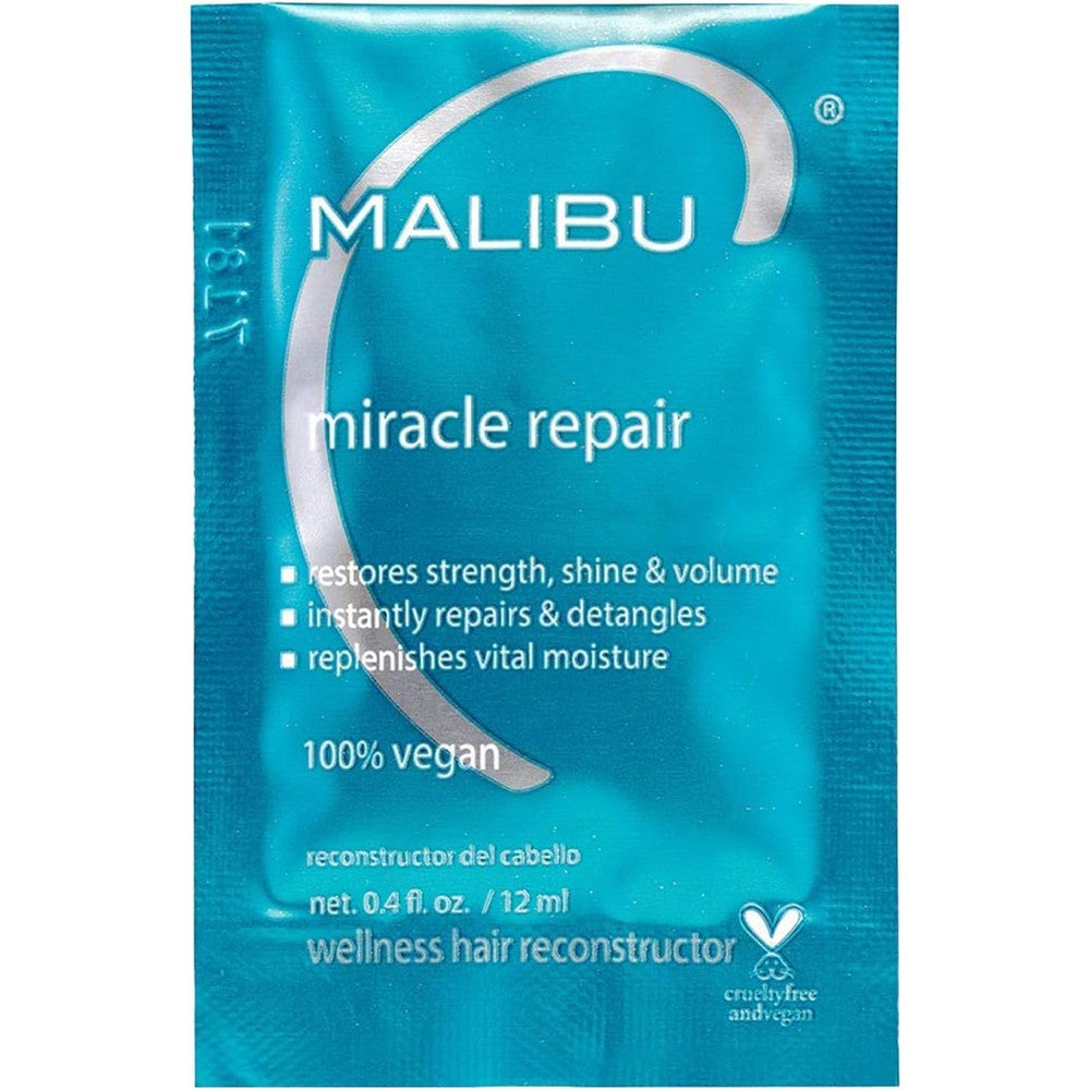 Malibu C Miracle Repair Hair Reconstructor front view packet