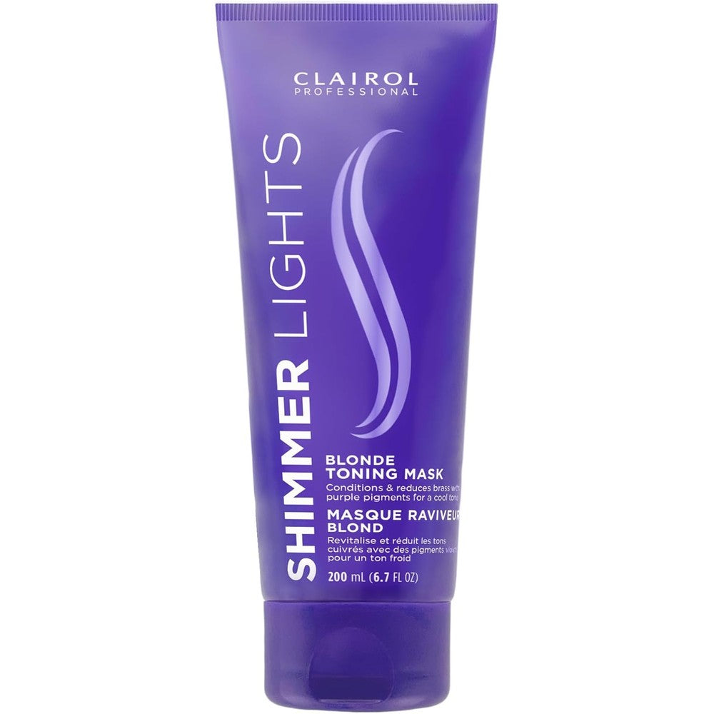 Clairol Professional Shimmer Lights Violet Toning Mask front view