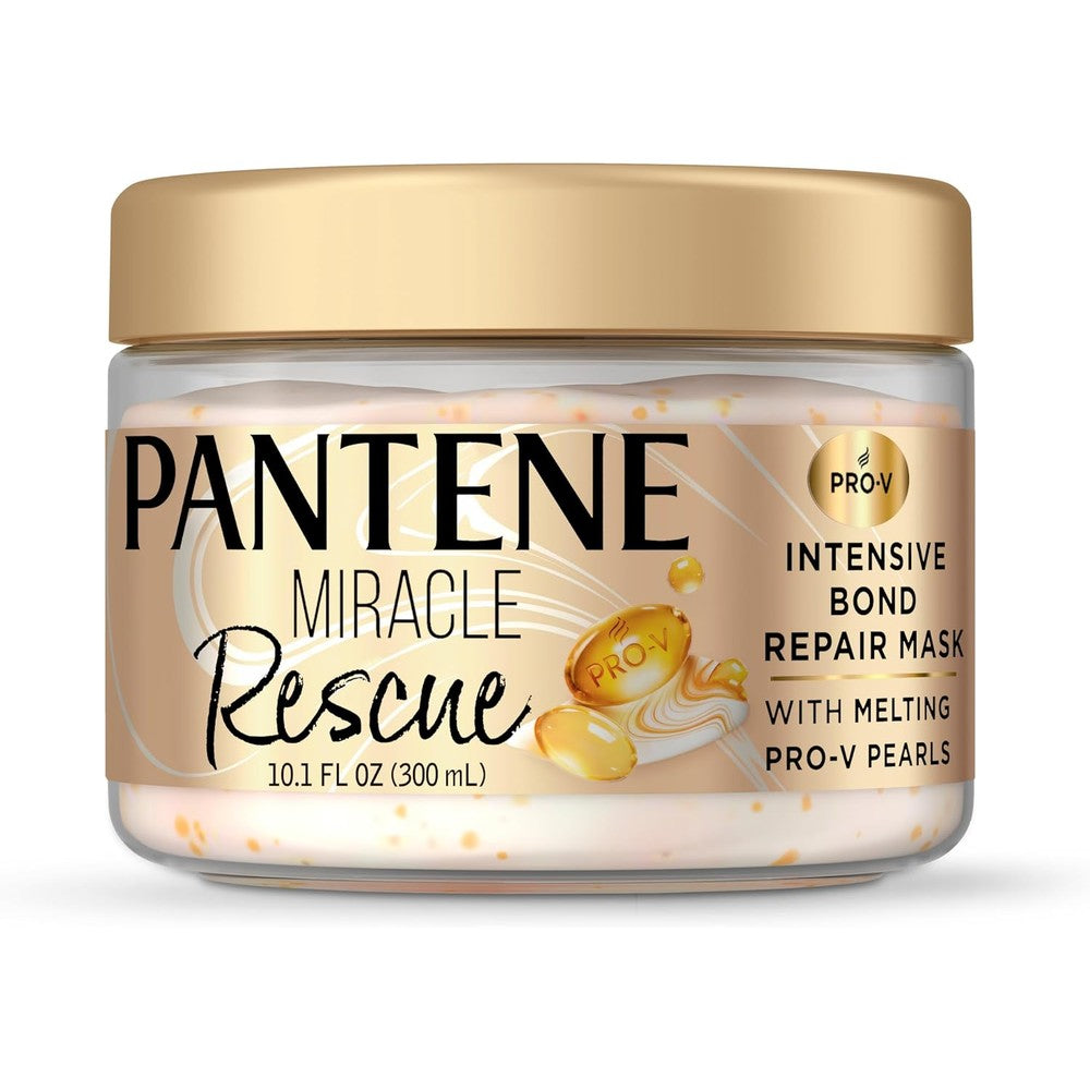 Pantene Miracle Rescue Intensive Bond Repair Hair Mask jar front view