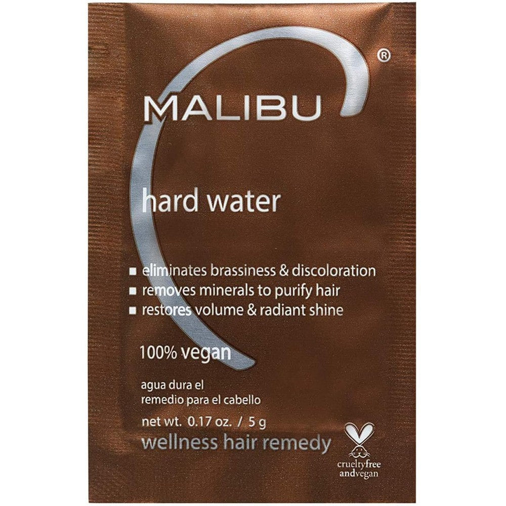 Malibu C Hard Water Wellness Hair Remedy packet front view