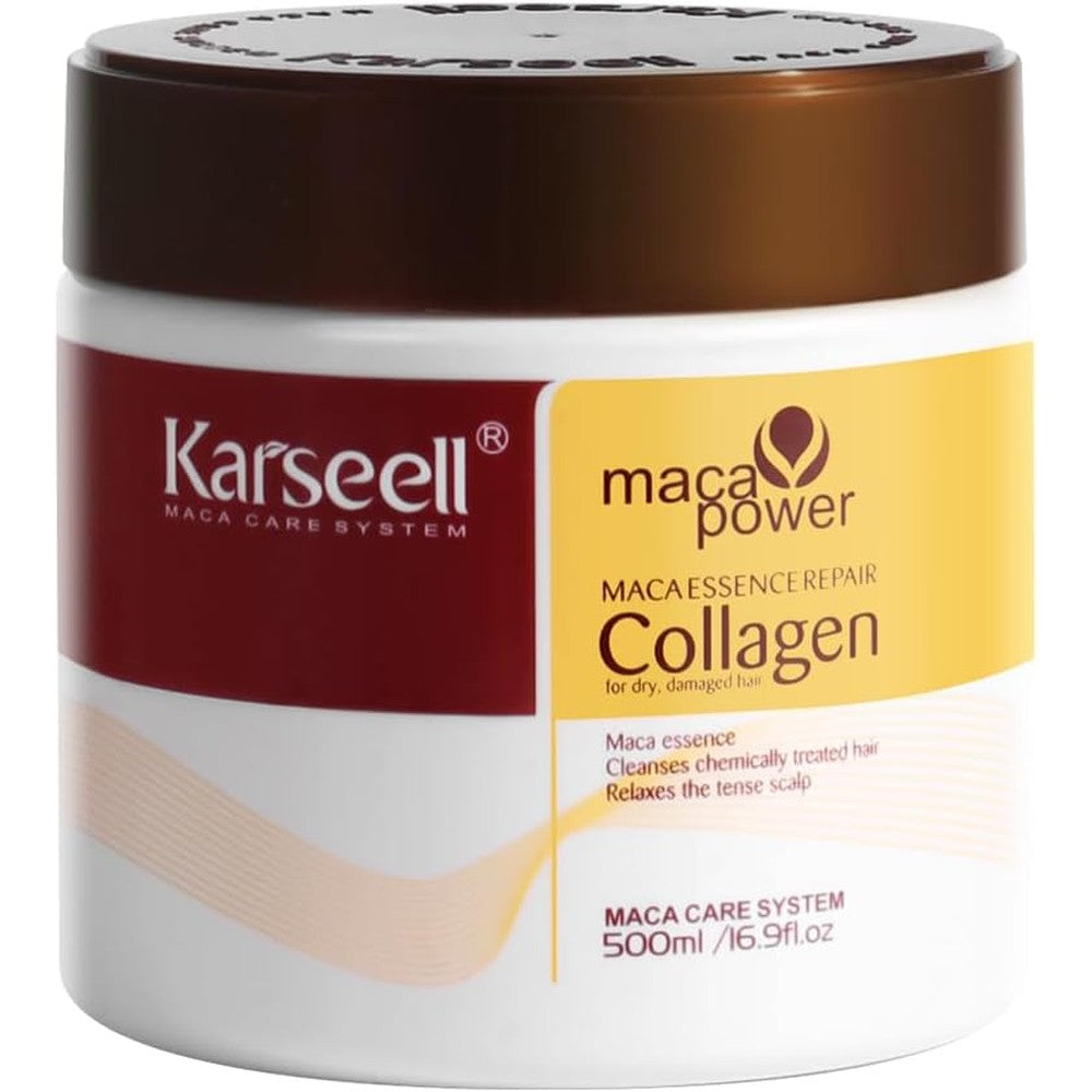 Karseell Collagen Hair Mask front view of 500 milliliter container