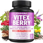 Civimuna Vitex Berry Extract 90 Capsules bottle front view