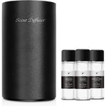 EvCZen Waterless Essential Oil Diffuser front view of black portable nebulizer.