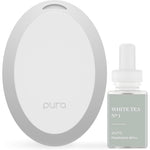 Pura Mini Smart Fragrance Diffuser white plug-in device front view