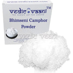 Vedic Vaani Bhimseni Camphor Powder 1 kg front view packaging for puja rituals