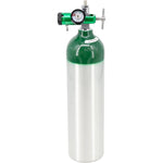 Lightning X Portable Aluminum Medical Oxygen Cylinder front view for emergency use