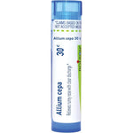 Boiron Allium Cepa 30C blue tube front view for natural runny nose relief