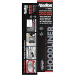 Dynamat 11905 Hoodliner front view showing reflective aluminum surface for car soundproofing.