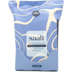 Saalt Daily Cleansing Wipes 15 count front packaging for feminine hygiene.