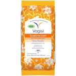 Vagisil Scentsitive Scents Daily Feminine Intimate Wipes front view pouch