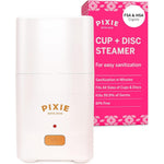 Pixie Cup Menstrual Cup Steamer in white front view for period hygiene