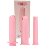 Mottery SafeInsert Menstrual Disc Applicator front view pink ergonomic tool