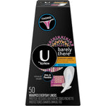 U by Kotex Barely There Thong Pantiliners front packaging for daily feminine care.