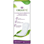 Corman Organyc Light Incontinence Liners 24 count front packaging view