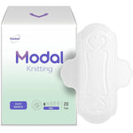 MODAL Panty Liners for Women front view packaging 20 count
