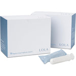 LOLA Organic Cotton Tampons 32 Count front packaging view