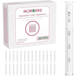 Momsnug Disposable Vaginal Cream Applicators front view for feminine care.