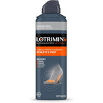 Lotrimin AF Athlete's Foot Powder Spray pack of 3 front view showing antifungal benefits.