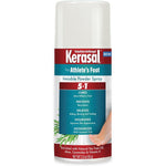 Kerasal 5-In-1 Athlete's Foot Invisible Powder Spray front view antifungal treatment.