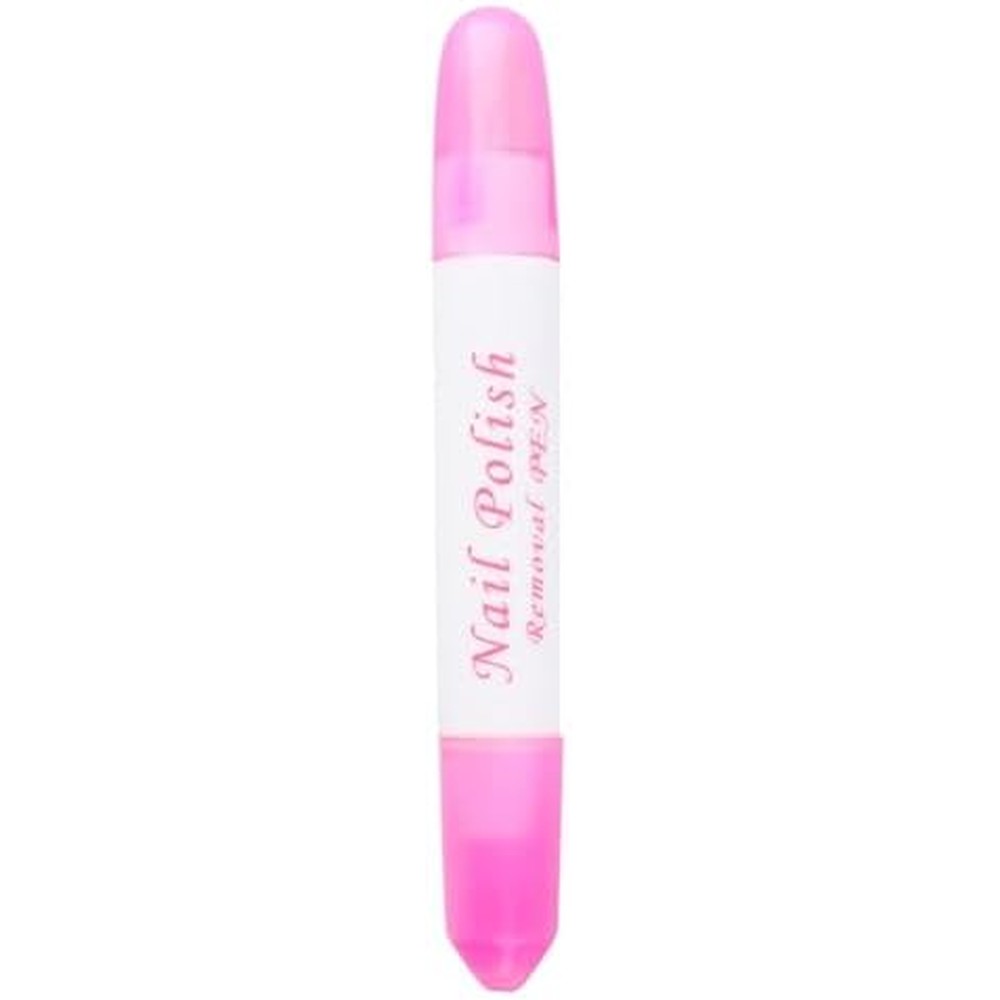 Jowxsx Nail Erase Pen front view pink manicure tool