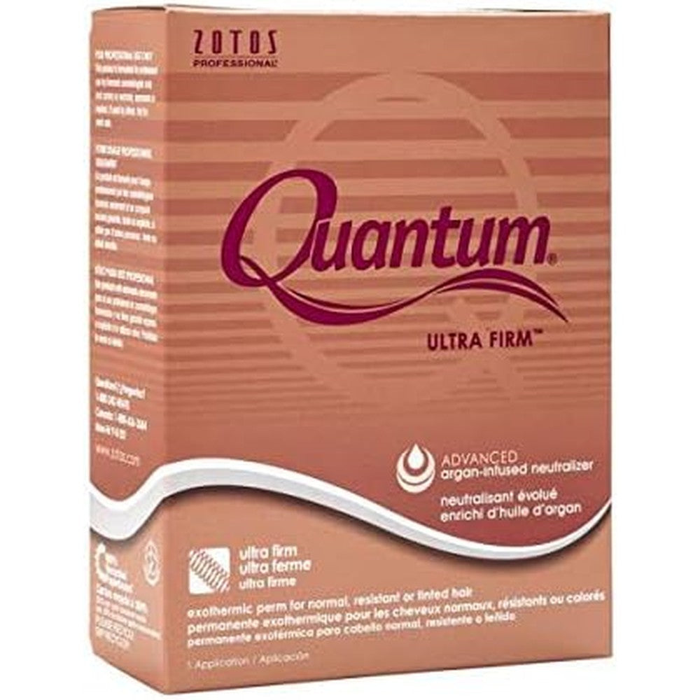 BYUP Quantum Perm Ultra Firm Gold box front view professional exothermic salon hair perming kit
