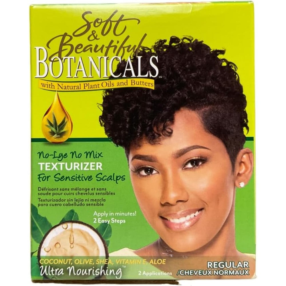 Soft and Beautiful Botanicals Texturizer Regular Pack of 3 front view