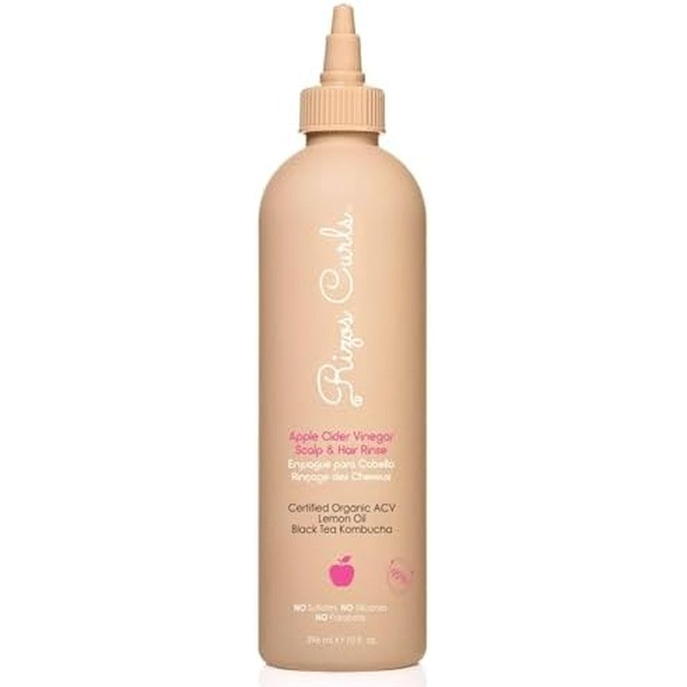 Rizos Curls Apple Cider Vinegar Scalp and Hair Rinse front view