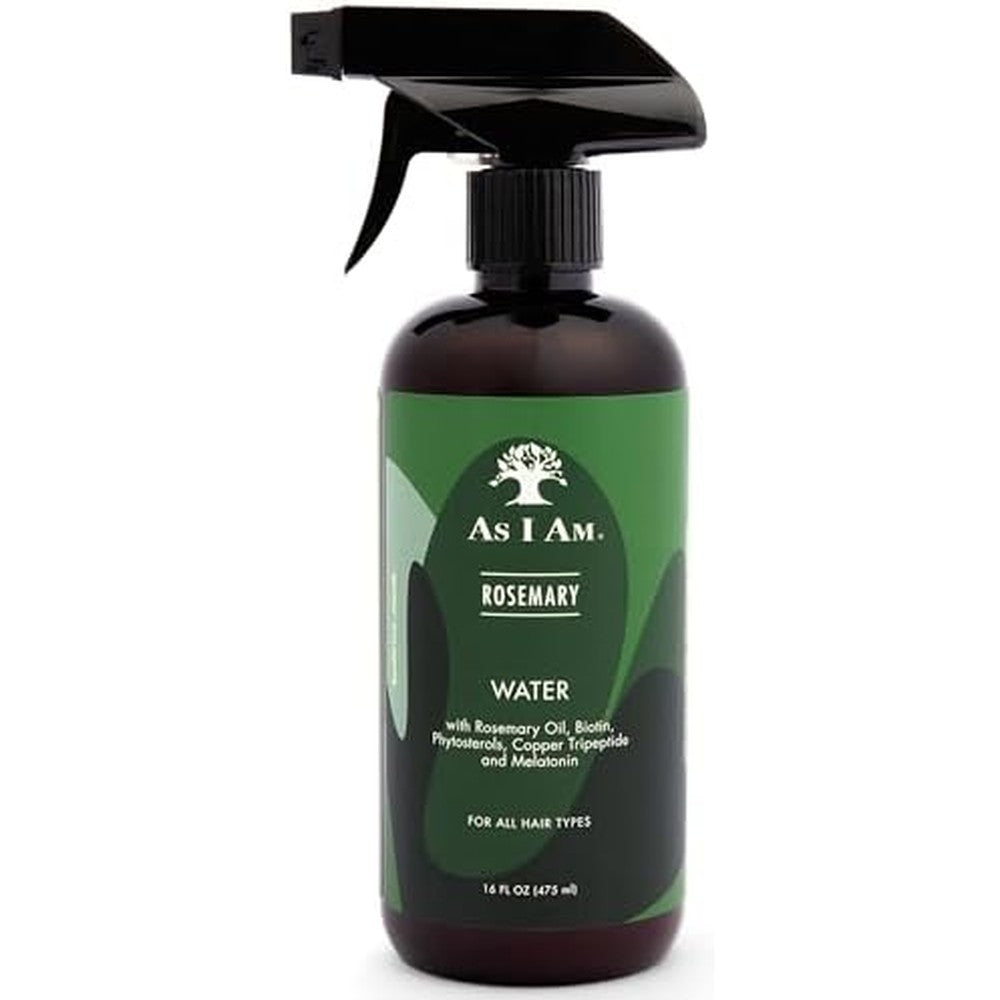 As I Am Rosemary Water 16 Fluid Ounce scalp treatment front view