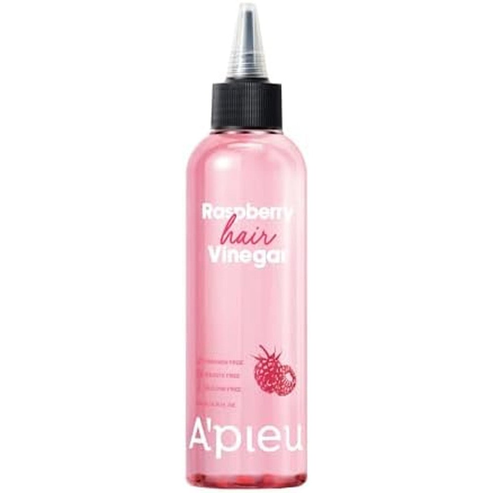 A'Pieu Raspberry Hair Vinegar Rinse front view for scalp detox