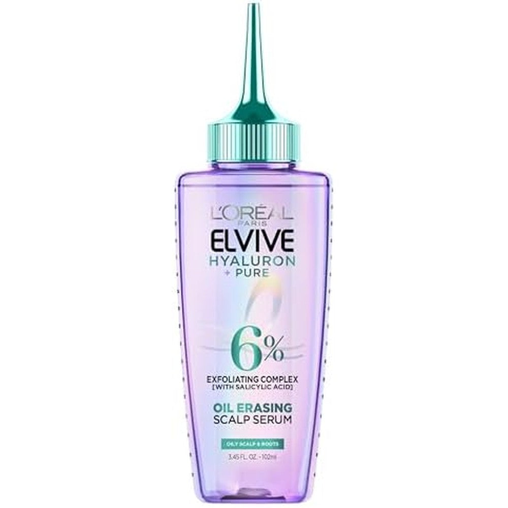 Loreal Paris Elvive Hyaluron Plus Pure Oil Erasing Scalp Serum front view