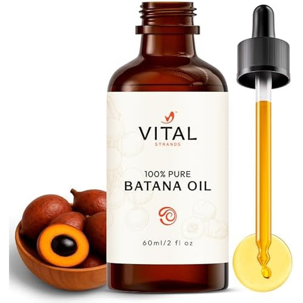 Vital Strands pure Batana oil bottle front view