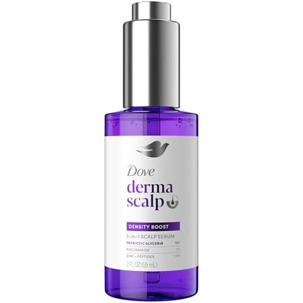 Dove Derma Scalp Density Boost 3-in-1 Scalp Serum bottle front view