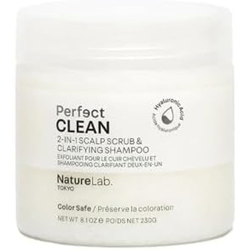 NatureLab Tokyo Perfect Clean Scalp Scrub and Clarifying Shampoo front view