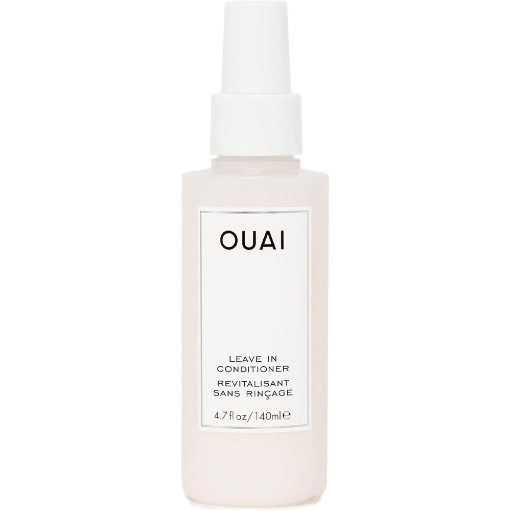 OUAI Leave In Conditioner and Heat Protectant Spray 140ml front view bottle