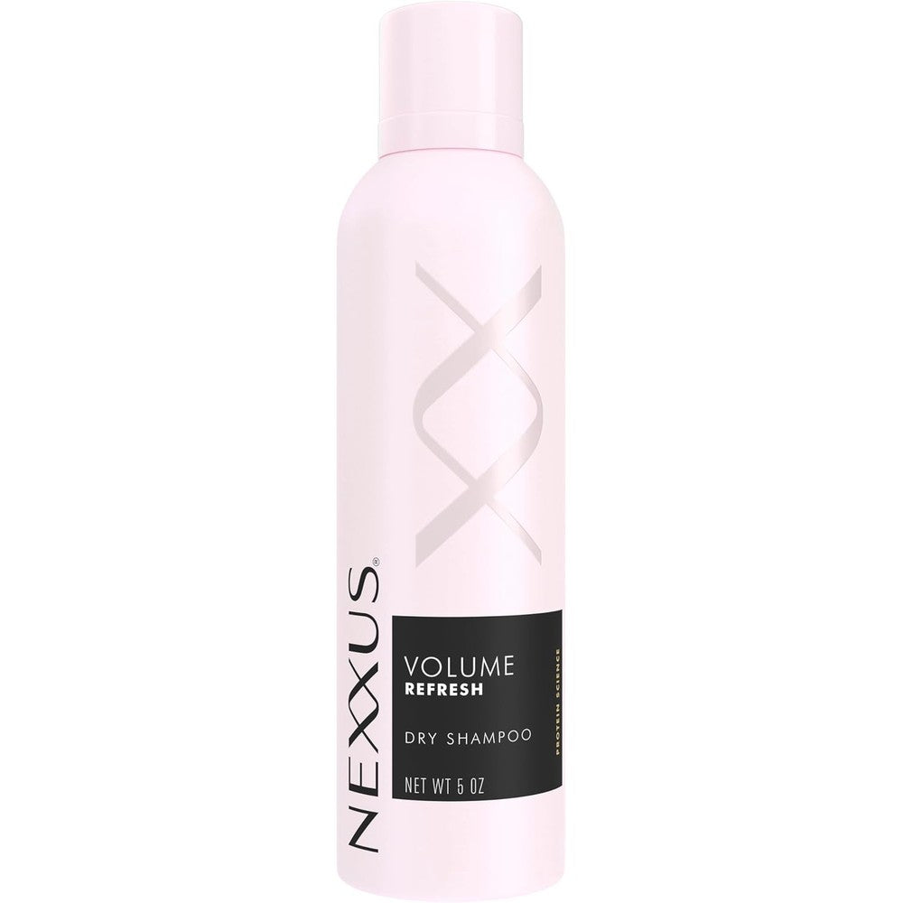 Nexxus Volume Refresh Dry Shampoo five ounce bottle front view for hair volumizing
