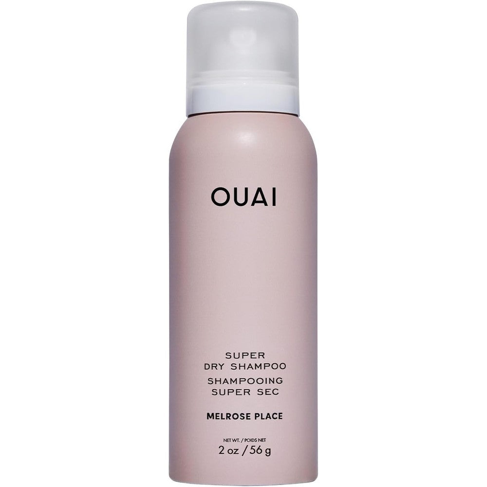 OUAI Super Travel Size Dry Shampoo 2 oz bottle for oil absorption