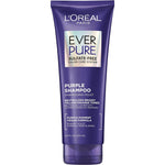 L'Oreal Paris EverPure Brass Toning Purple Shampoo 6.8 Fluid Ounce front view
