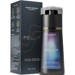 Polar Hair Care Instant Hair Dye Shampoo Jet Black front view bottle