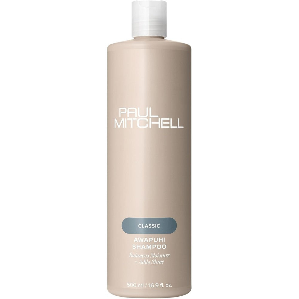 Paul Mitchell Awapuhi Shampoo 500ml front view bottle for salon quality daily hair care