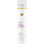 Dove Advanced Dry Shampoo Volume and Fullness front view showing 7.3 ounce can.