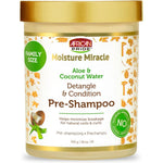 African Pride Moisture Miracle Pre-Shampoo front view hair detangler cream jar