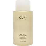 OUAI Fine Hair Shampoo 10 oz bottle for volumizing flat and limp hair strands