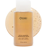 OUAI Detox Shampoo 10 oz bottle for removing product buildup and hard water minerals