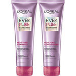 L'Oreal Paris EverPure Moisture Sulfate Free Shampoo and Conditioner Kit front view showing packaging details.