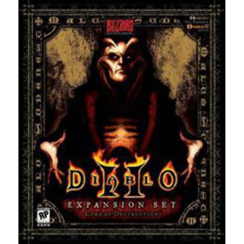 Blizzard Diablo II Lord of Destruction Expansion Set front box art showcase
