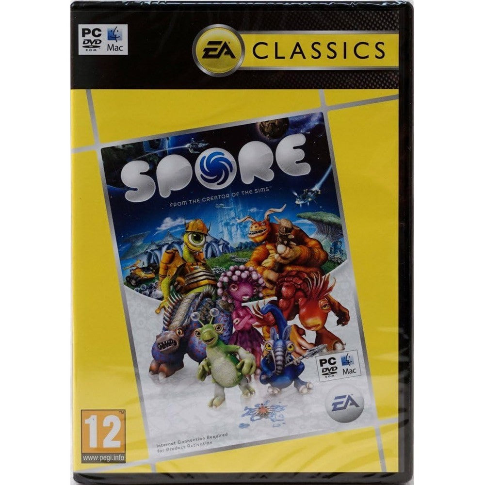Electronic Arts Spore PC Mac front cover
