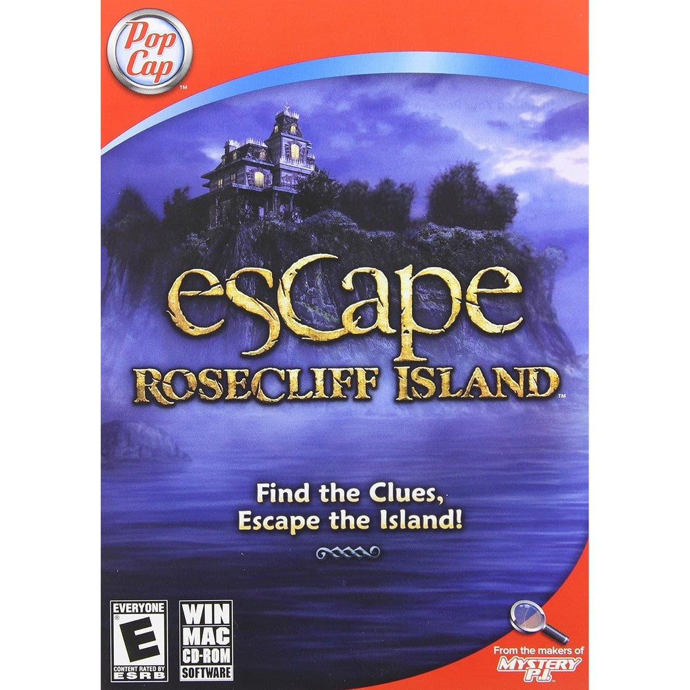 Focus Home Interactive Escape Rosecliff Island PC Mac CD front cover