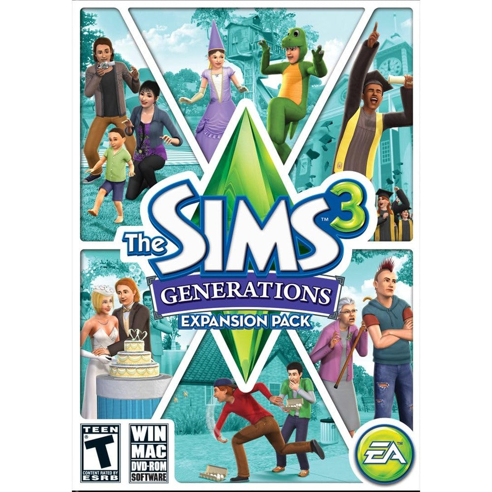 Electronic Arts The Sims 3 Generations Expansion Pack front cover