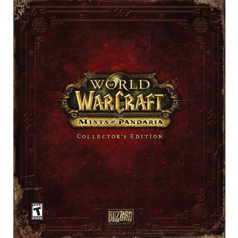 Activision World Of Warcraft Mists Of Pandaria Collectors Edition box front view