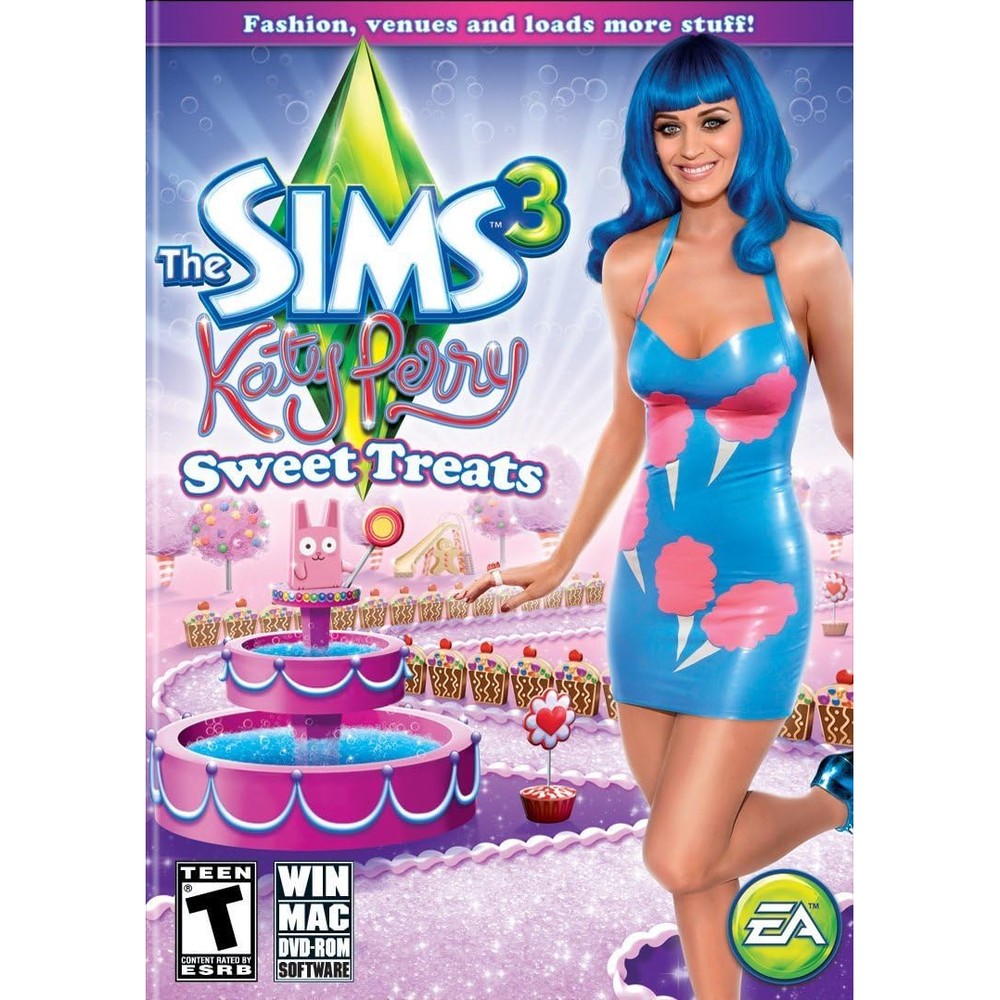 Electronic Arts The Sims 3 Katy Perry Sweet Treats front cover